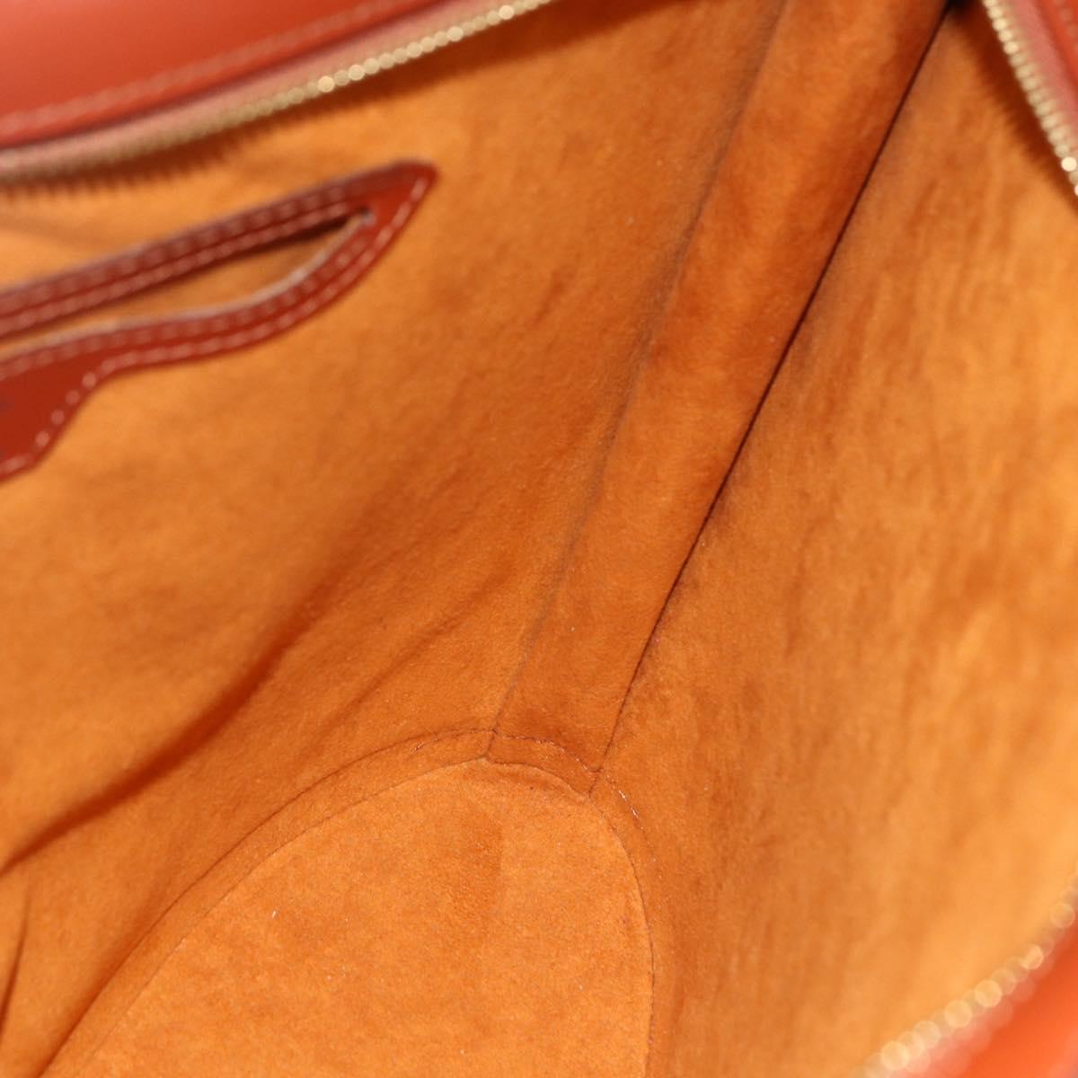 LOUIS VUITTON Epi Saint Jacques Hand Bag Brown M52263 LV Auth ep13637