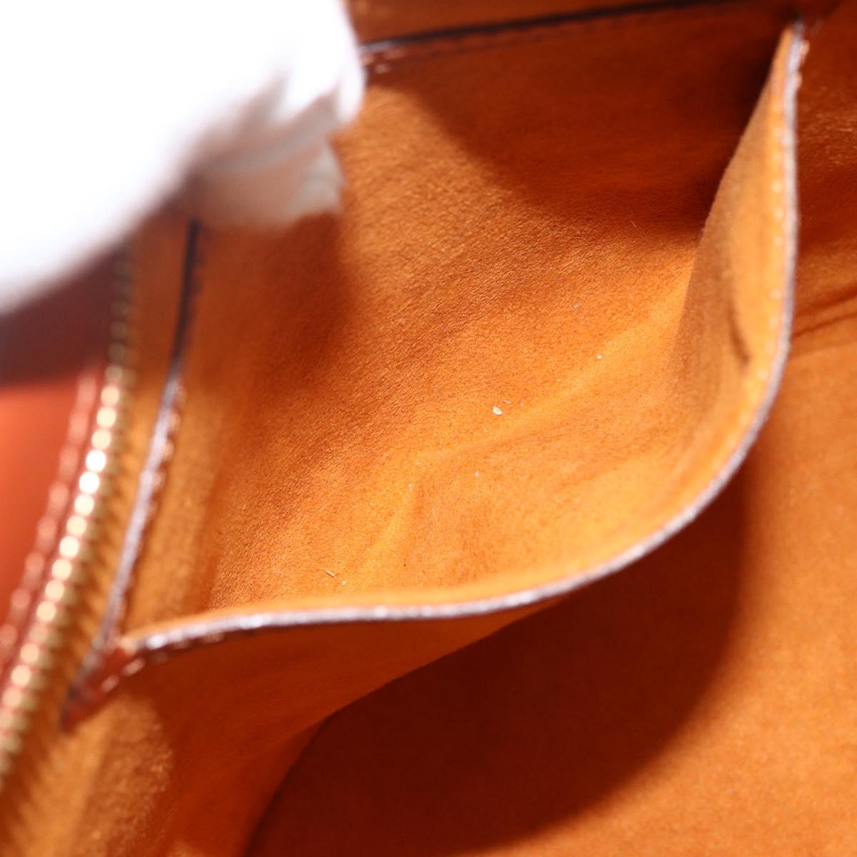 LOUIS VUITTON Epi Saint Jacques Hand Bag Brown M52263 LV Auth ep13637