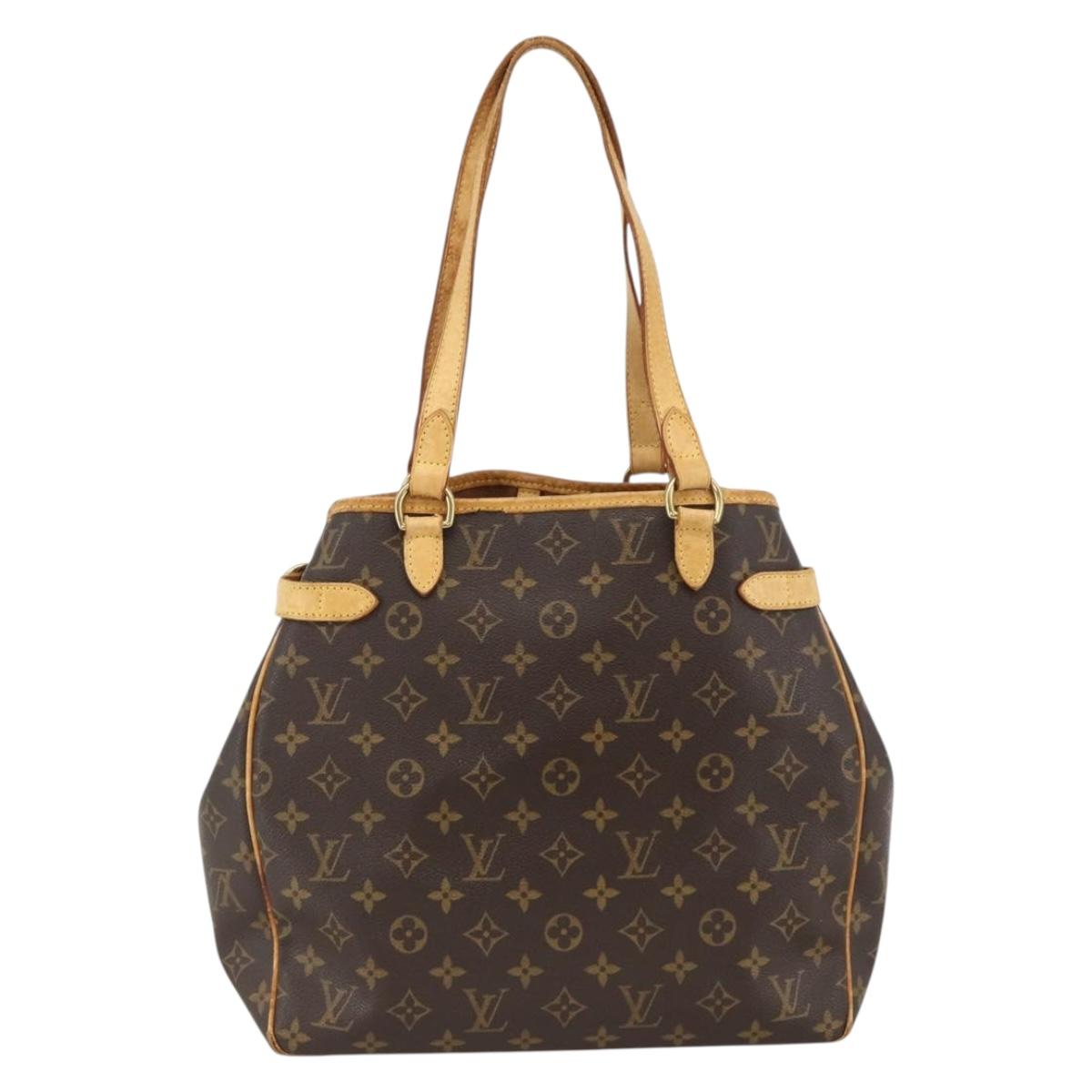 LOUIS VUITTON Monogram Batignolles Horizontal Tote Bag M51154 LV Auth ep13653
