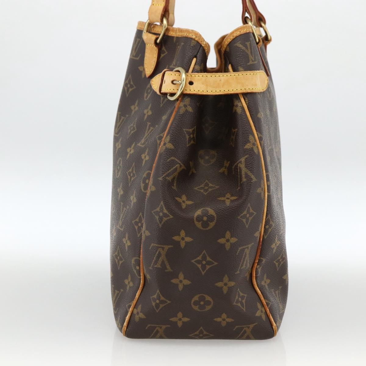 LOUIS VUITTON Monogram Batignolles Horizontal Tote Bag M51154 LV Auth ep13653