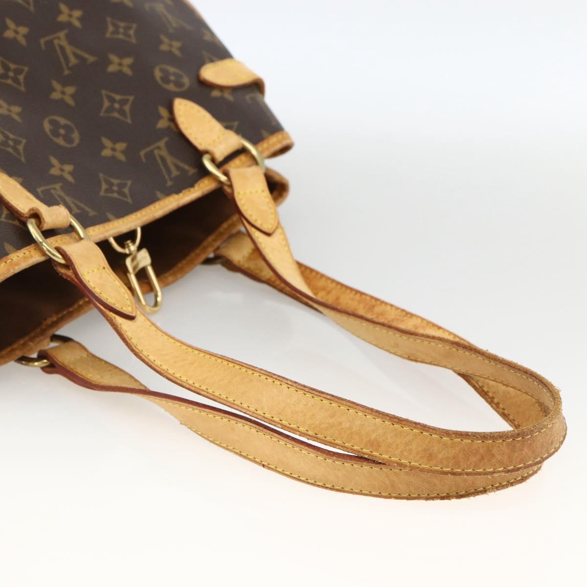 LOUIS VUITTON Monogram Batignolles Horizontal Tote Bag M51154 LV Auth ep13653