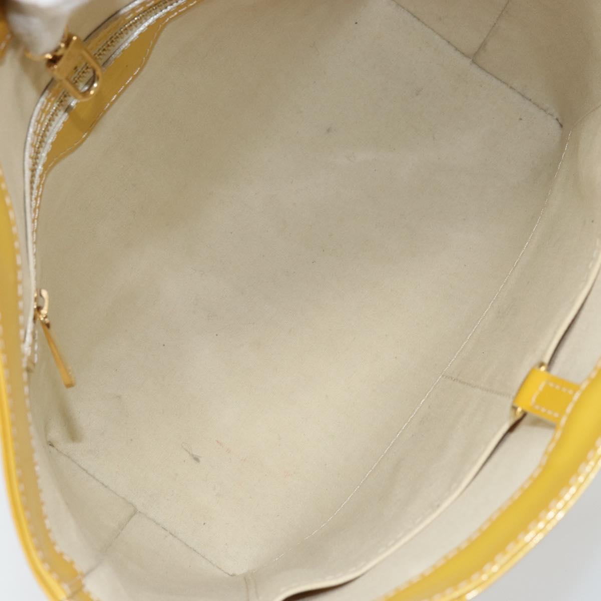 LOUIS VUITTON Monogram Vernis Avalon MM Tote Bag Broncorail M91743 Auth ep13662