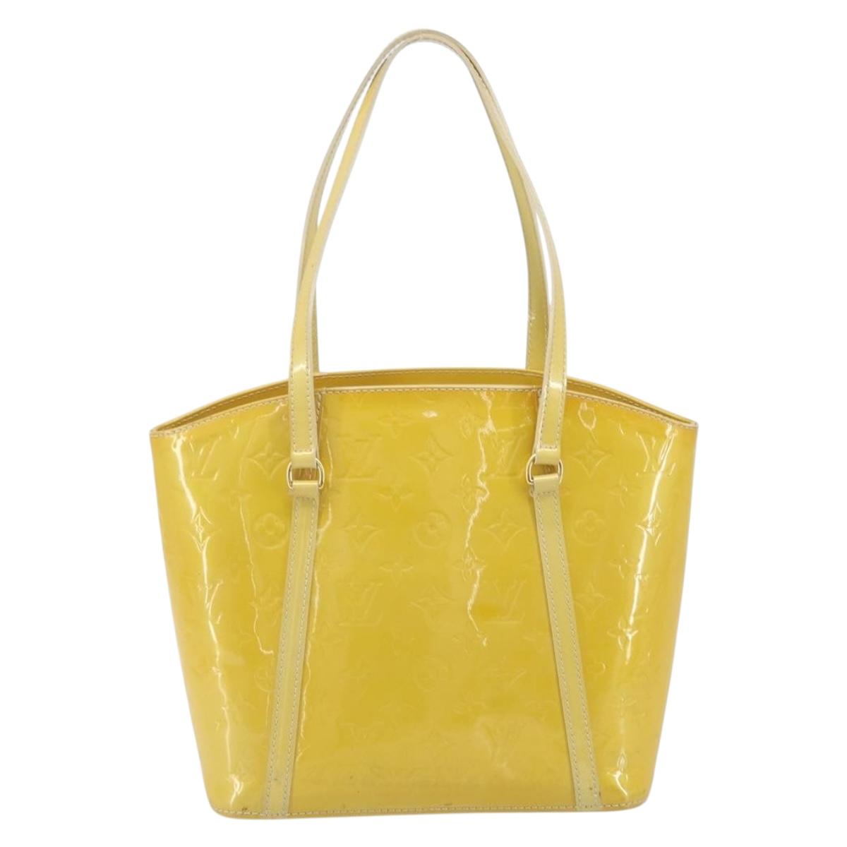 LOUIS VUITTON Monogram Vernis Avalon MM Tote Bag Broncorail M91743 Auth ep13662
