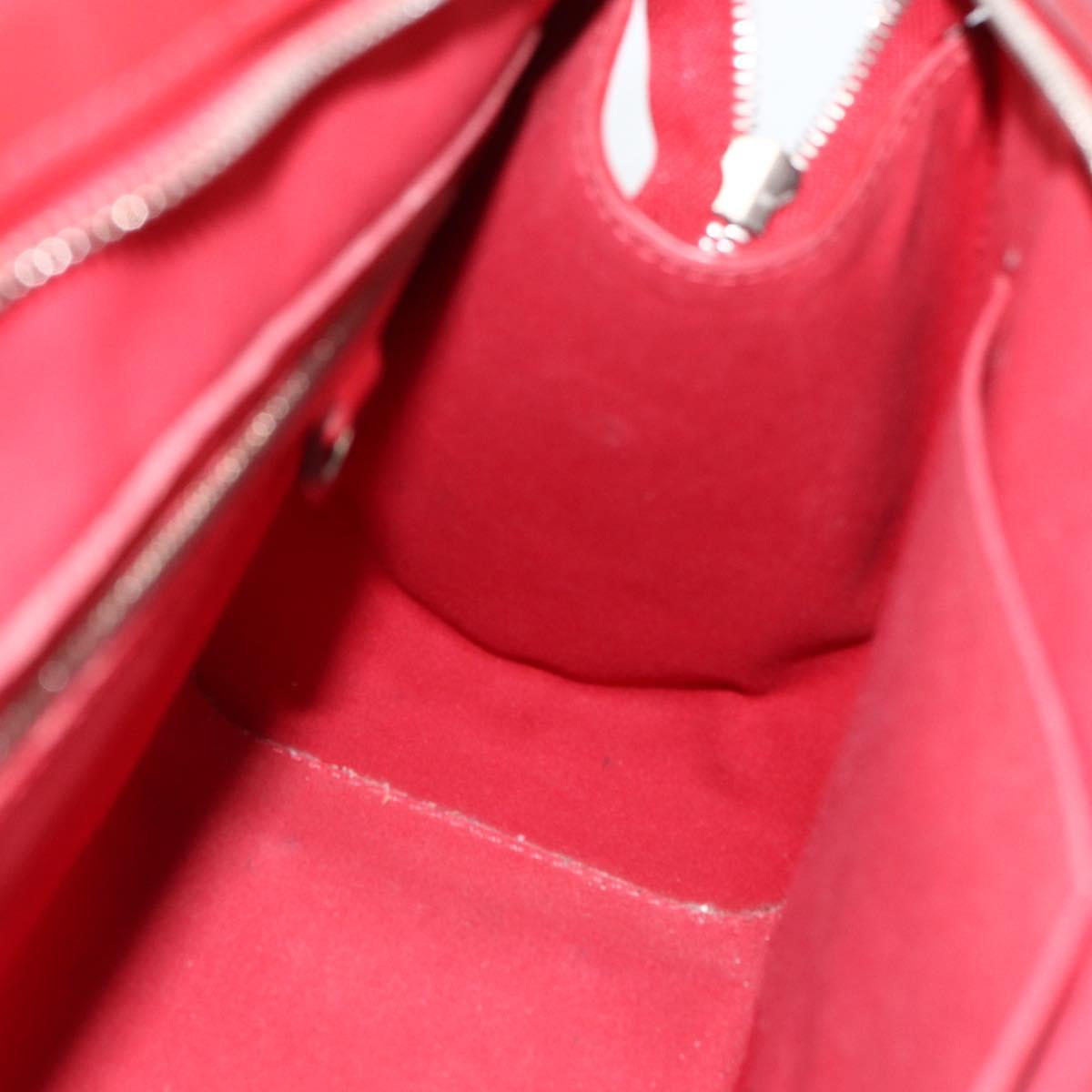 LOUIS VUITTON Epi Blair MM Hand Bag 2way Red Car Mine M4030E LV Auth ep13668