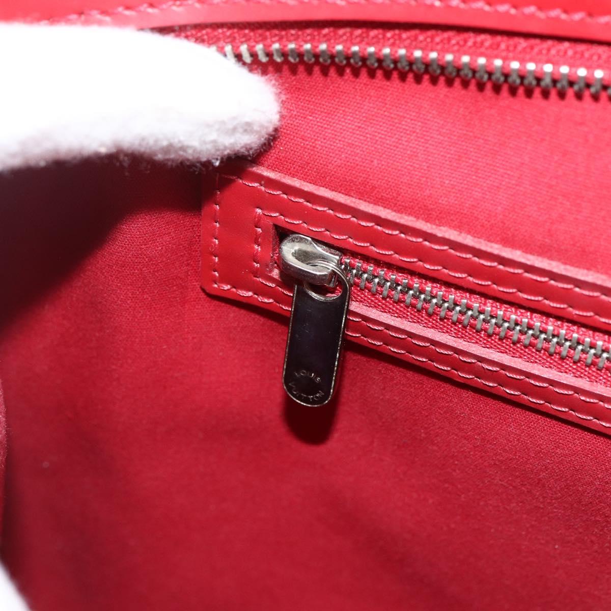 LOUIS VUITTON Epi Blair MM Hand Bag 2way Red Car Mine M4030E LV Auth ep13668