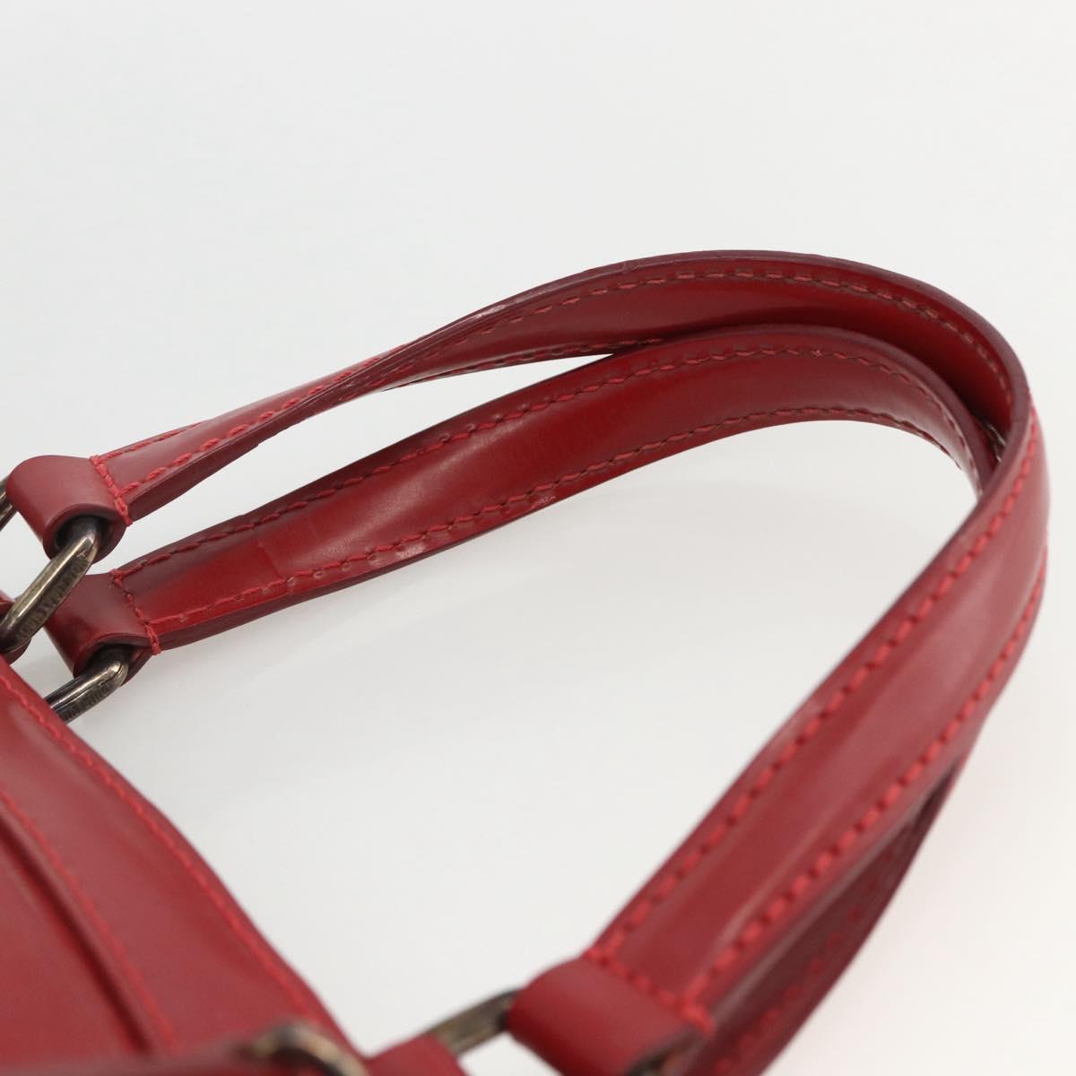 LOUIS VUITTON Epi Blair MM Hand Bag 2way Red Car Mine M4030E LV Auth ep13668