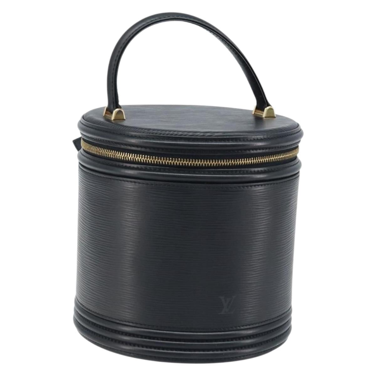 LOUIS VUITTON Epi Cannes Hand Bag Black M48032 LV Auth ep13672