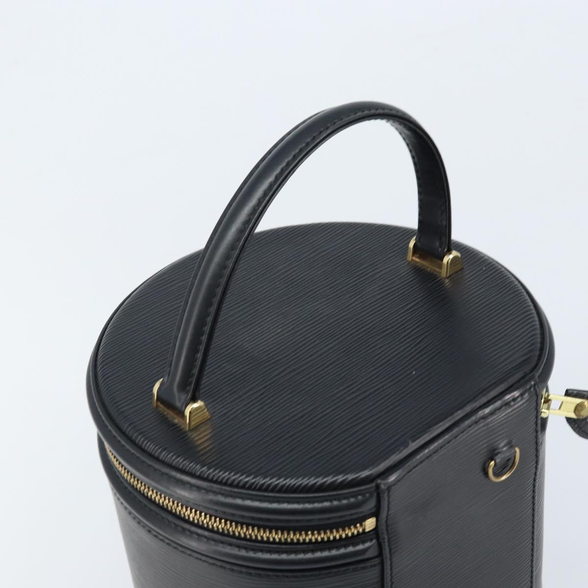 LOUIS VUITTON Epi Cannes Hand Bag Black M48032 LV Auth ep13672