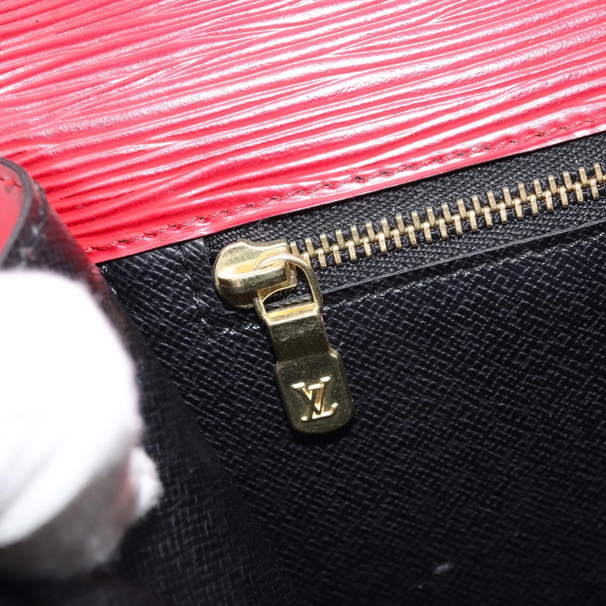 LOUIS VUITTON Epi Monceau 28 Hand Bag Red M40783 LV Auth ep13676