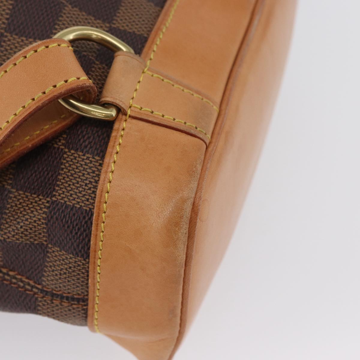 LOUIS VUITTON Damier Ebene Arlucan Backpack N99038 LV Auth ep13680