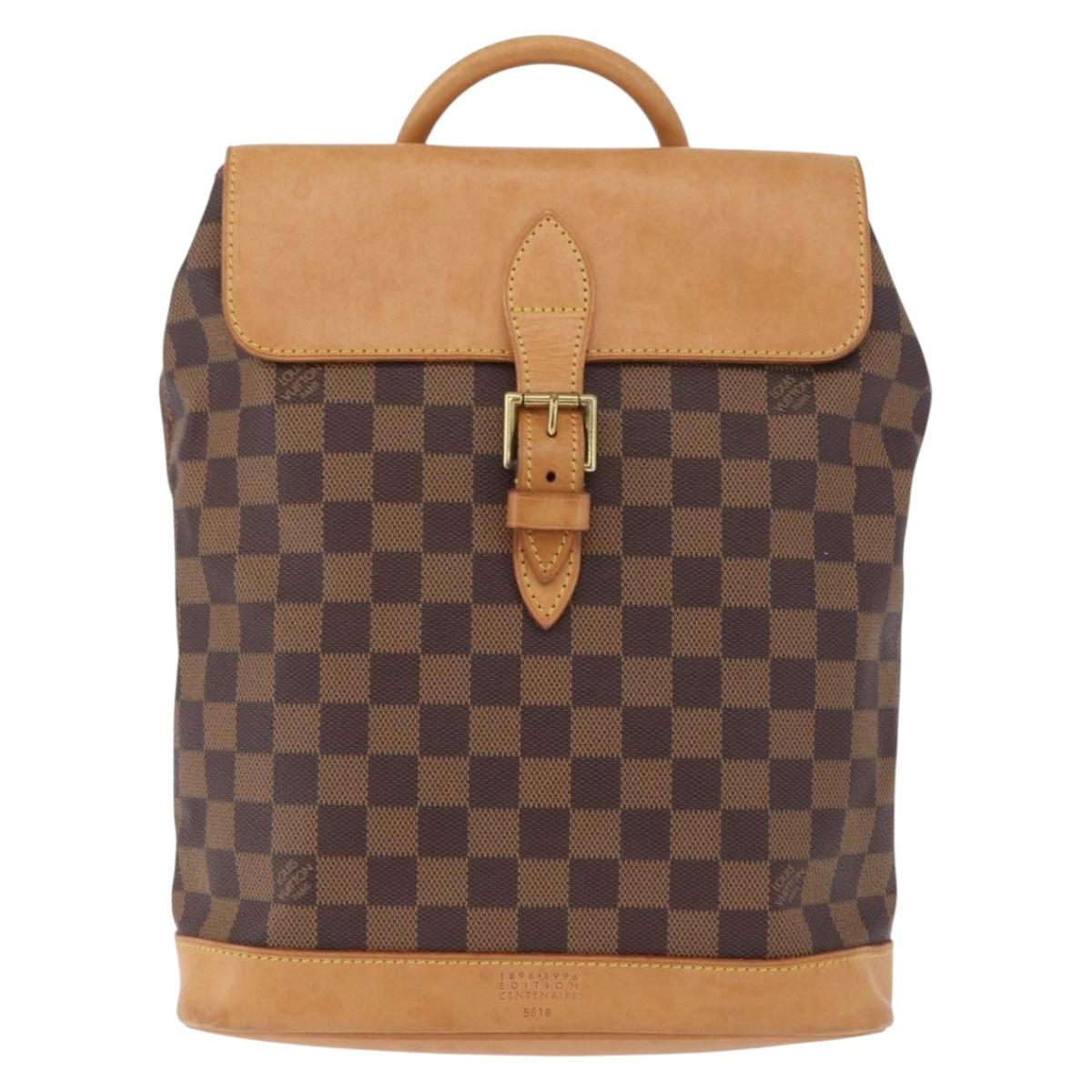 LOUIS VUITTON Damier Ebene Arlucan Backpack N99038 LV Auth ep13680