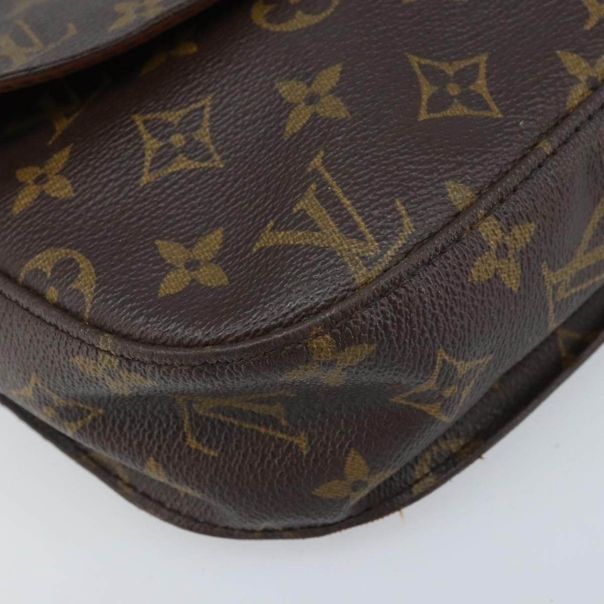 LOUIS VUITTON Monogram Saint Cloud GM Shoulder Bag M51242 LV Auth ep13695