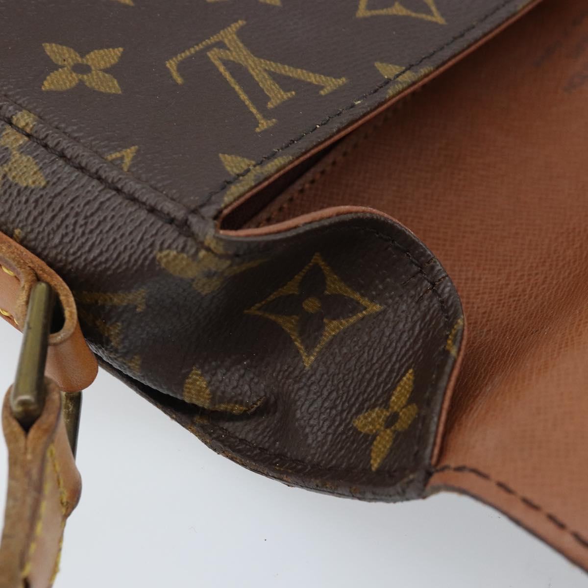 LOUIS VUITTON Monogram Saint Cloud GM Shoulder Bag M51242 LV Auth ep13695