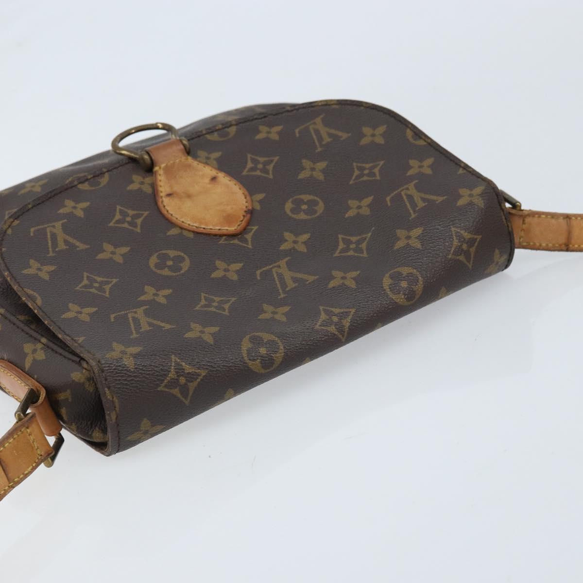 LOUIS VUITTON Monogram Saint Cloud GM Shoulder Bag M51242 LV Auth ep13695