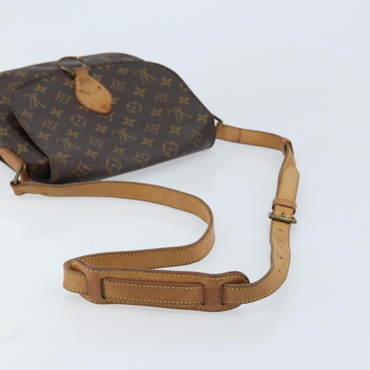 LOUIS VUITTON Monogram Saint Cloud GM Shoulder Bag M51242 LV Auth ep13695
