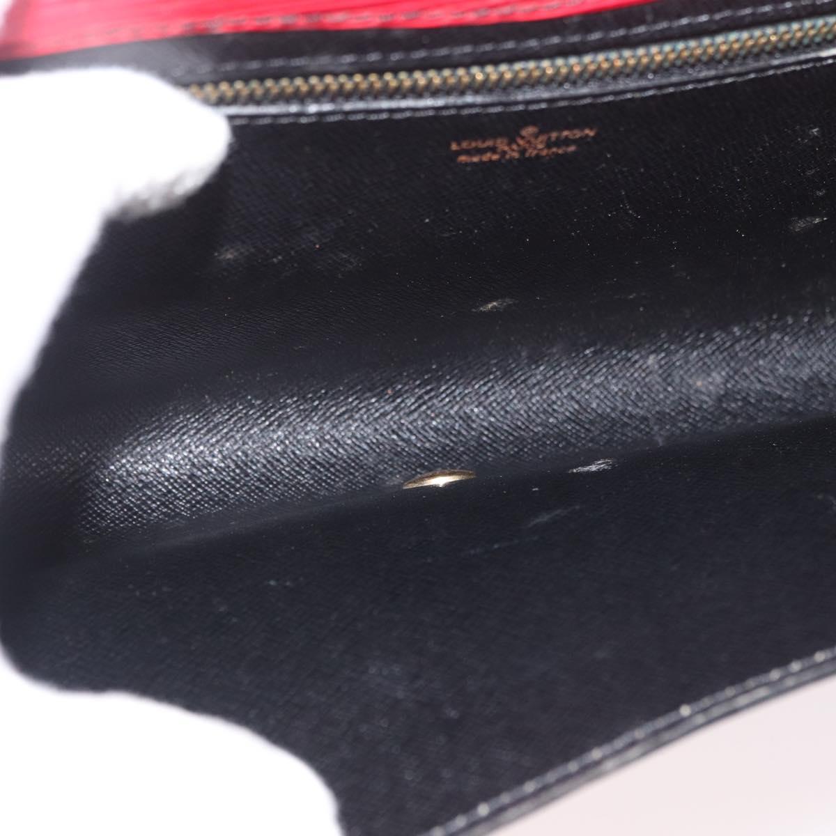 LOUIS VUITTON Epi Art Deco Clutch Bag Red M52637 LV Auth ep13698