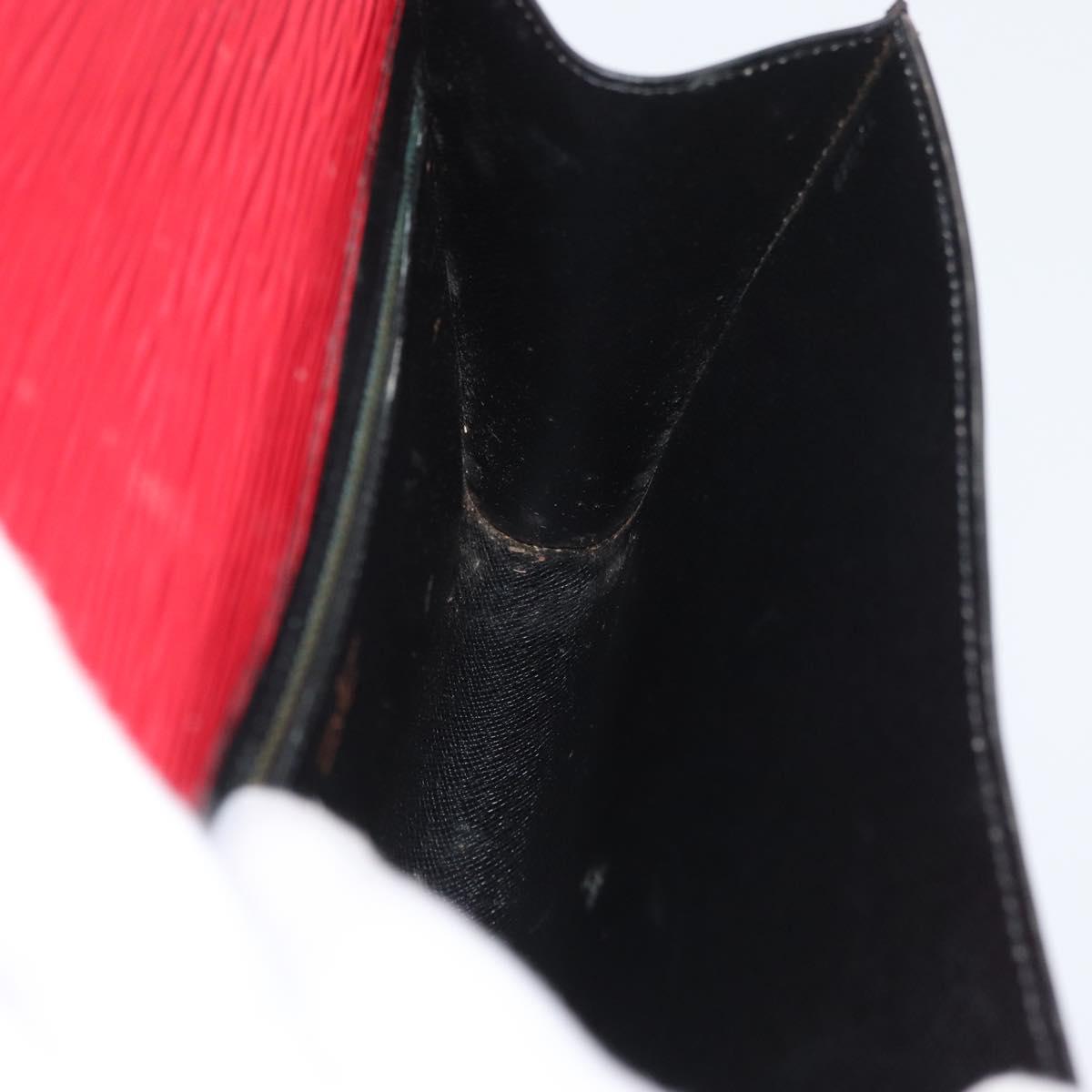 LOUIS VUITTON Epi Art Deco Clutch Bag Red M52637 LV Auth ep13698