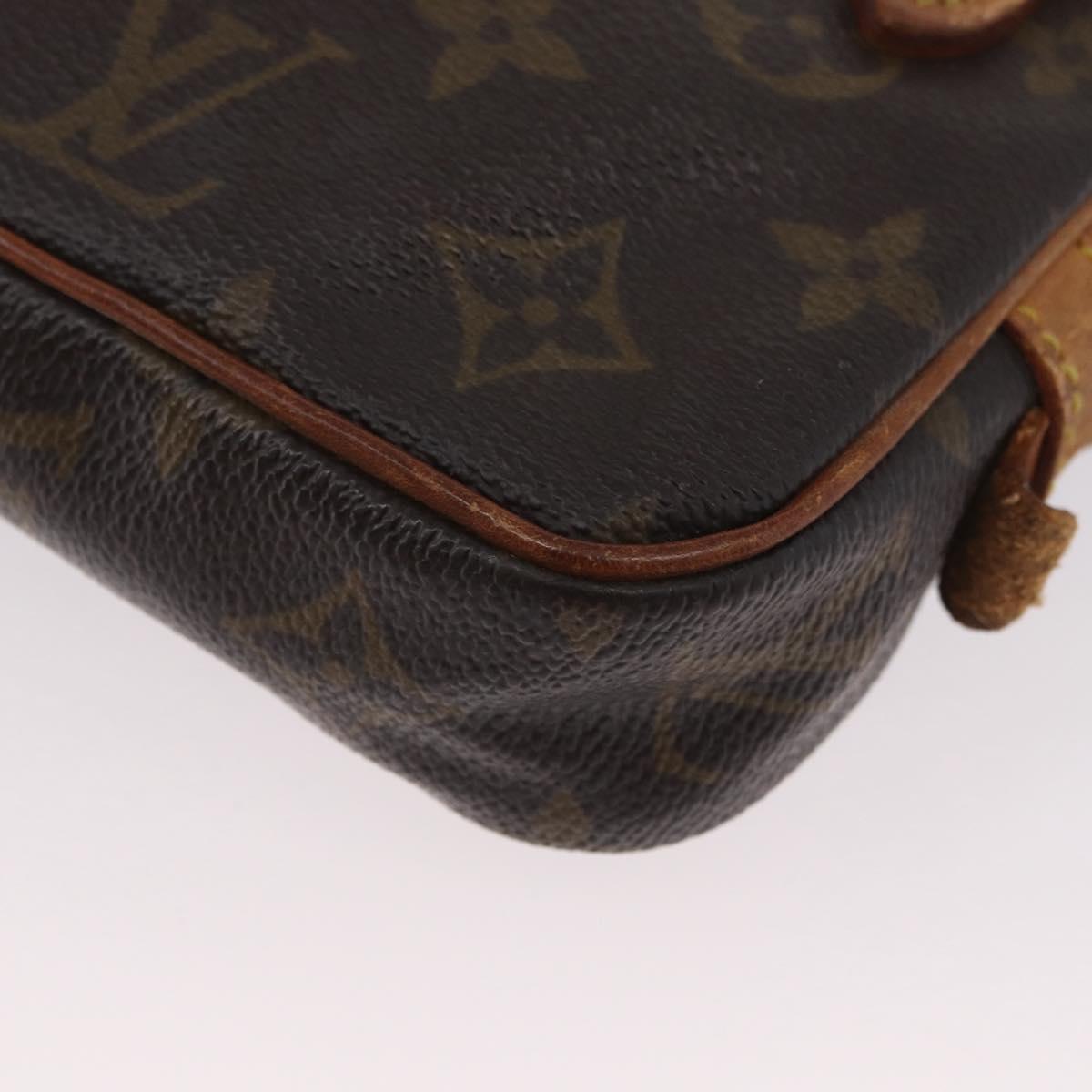 LOUIS VUITTON Monogram Marly Bandouliere Shoulder Bag M51828 LV Auth ep13700