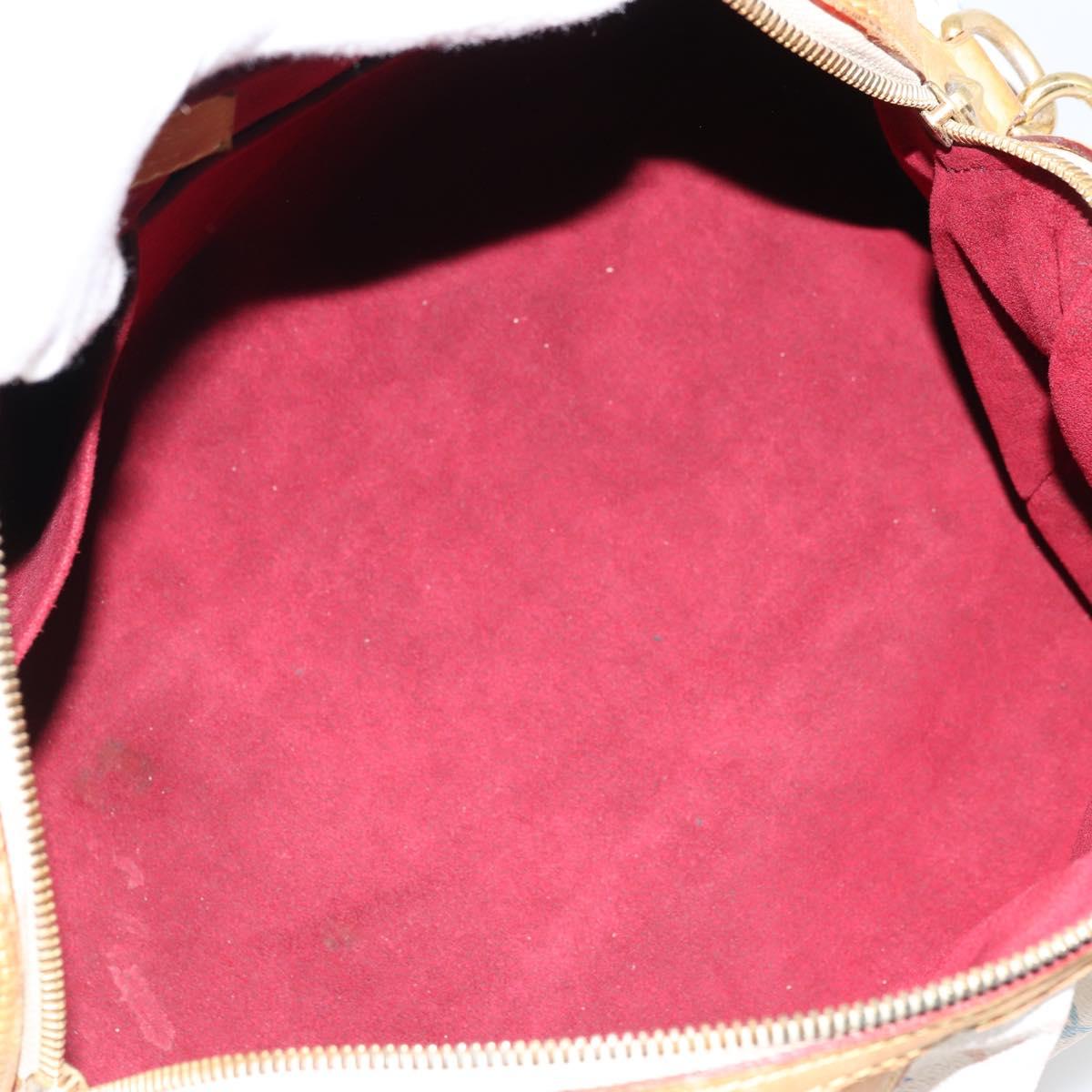 LOUIS VUITTON Monogram Multicolor Courtney MM Bag 2way M45641 Auth ep13704A