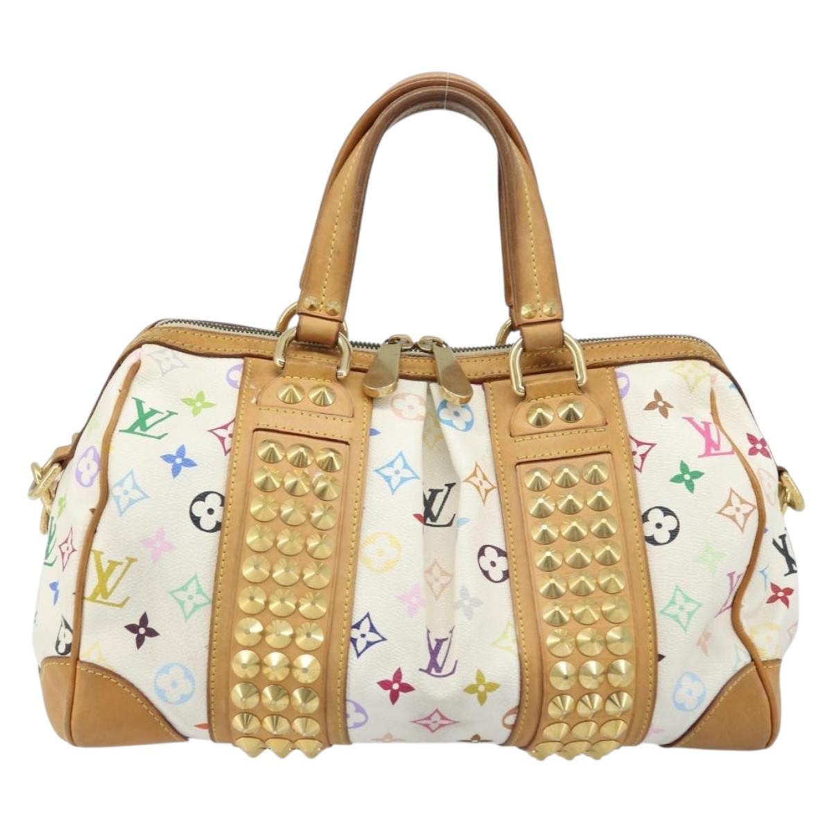 LOUIS VUITTON Monogram Multicolor Courtney MM Bag 2way M45641 Auth ep13704A