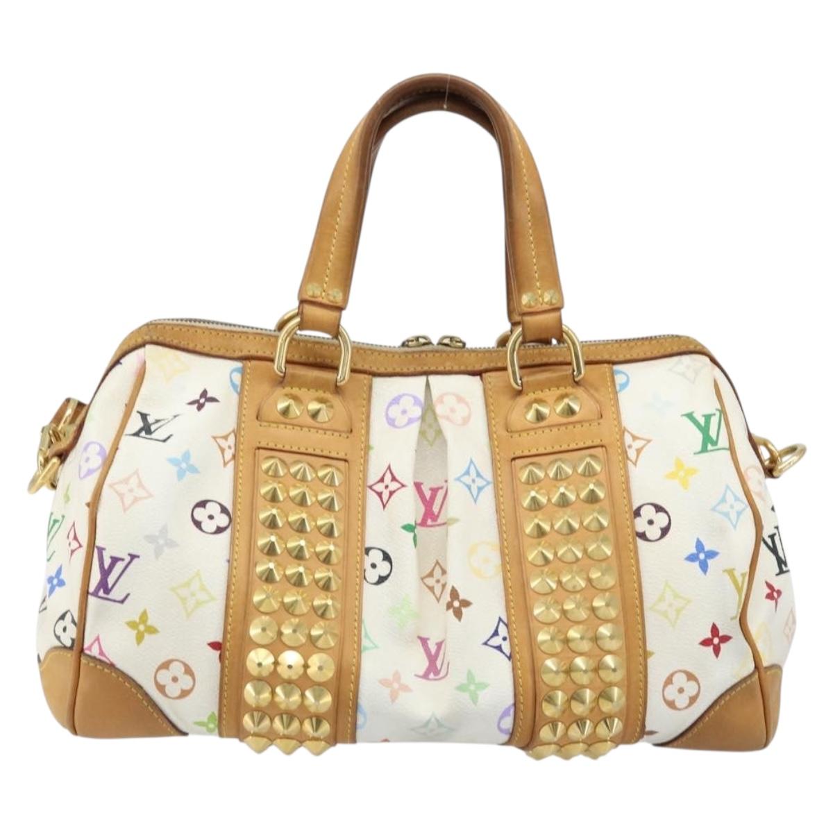 LOUIS VUITTON Monogram Multicolor Courtney MM Bag 2way M45641 Auth ep13704A