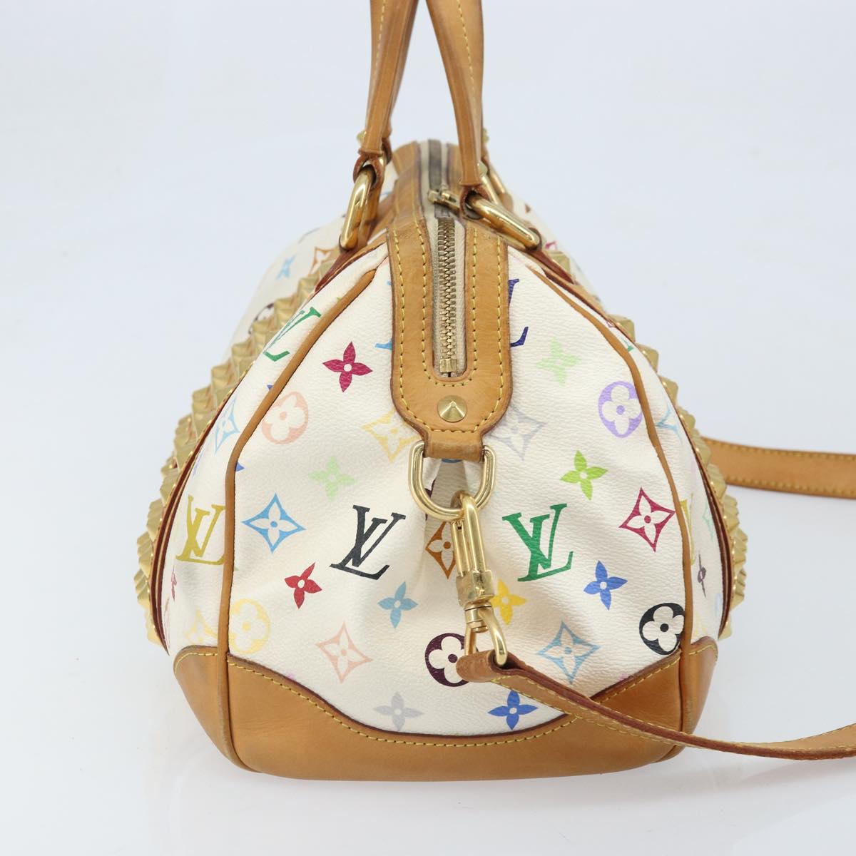 LOUIS VUITTON Monogram Multicolor Courtney MM Bag 2way M45641 Auth ep13704A