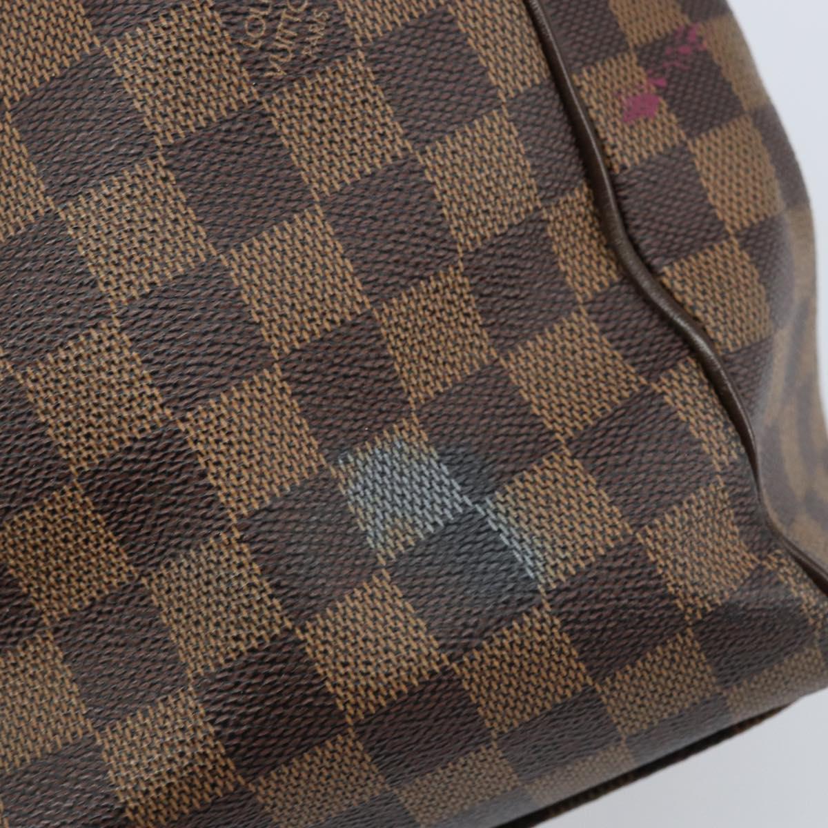 LOUIS VUITTON Damier Ebene Trevi GM Hand Bag 2way N51998 LV Auth ep13705