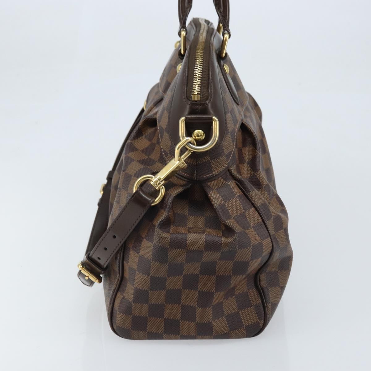 LOUIS VUITTON Damier Ebene Trevi GM Hand Bag 2way N51998 LV Auth ep13705