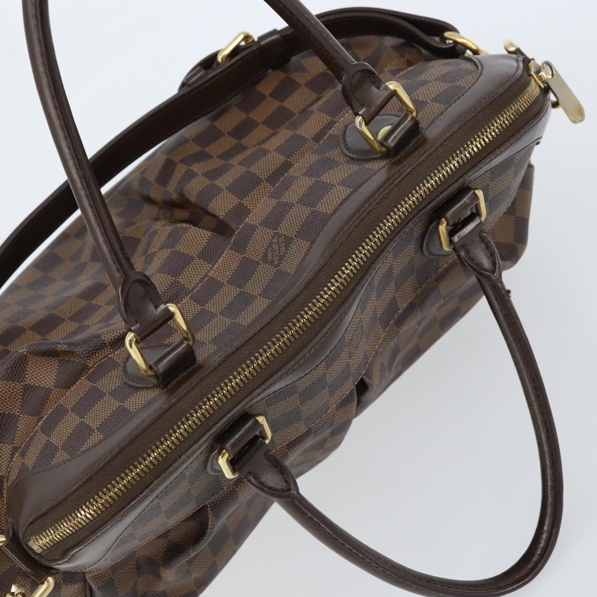 LOUIS VUITTON Damier Ebene Trevi GM Hand Bag 2way N51998 LV Auth ep13705