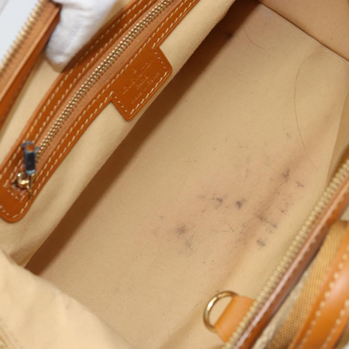 LOUIS VUITTON Monogram Mini Josephine PM Hand Bag Beige M92416 LV Auth ep13713