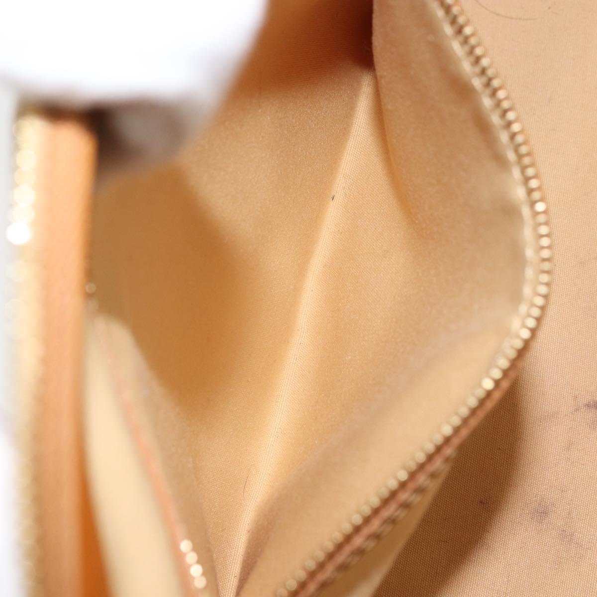 LOUIS VUITTON Monogram Mini Josephine PM Hand Bag Beige M92416 LV Auth ep13713