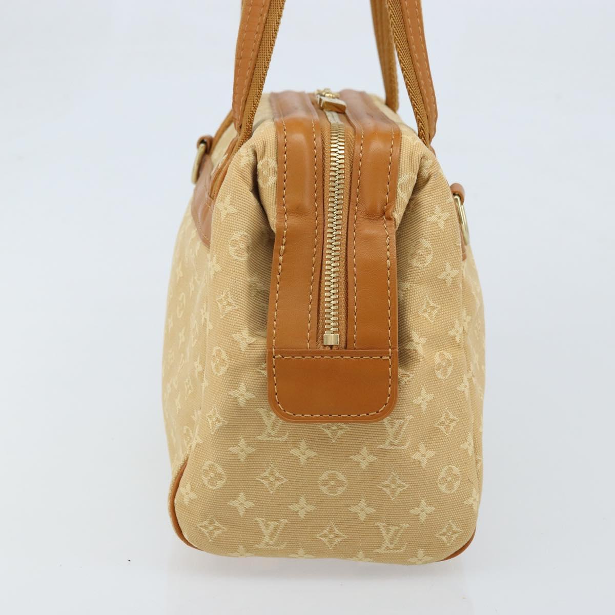 LOUIS VUITTON Monogram Mini Josephine PM Hand Bag Beige M92416 LV Auth ep13713