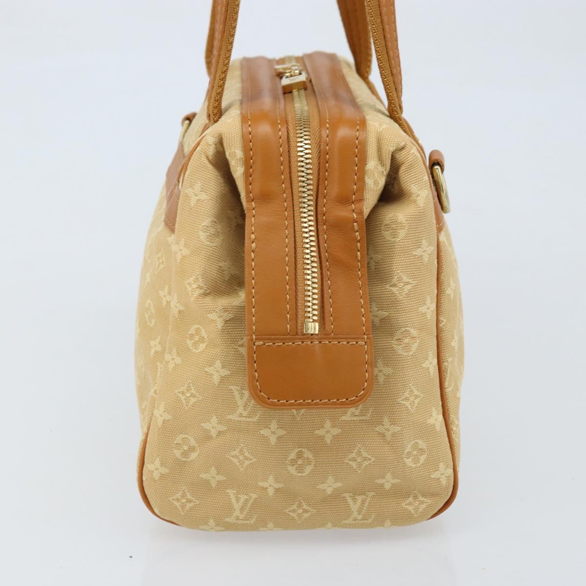 LOUIS VUITTON Monogram Mini Josephine PM Hand Bag Beige M92416 LV Auth ep13713