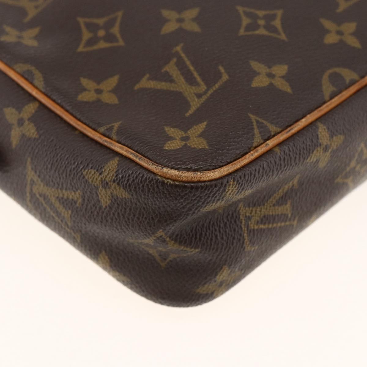 LOUIS VUITTON Monogram Compiegne 23 Clutch Bag M51847 LV Auth ep13753
