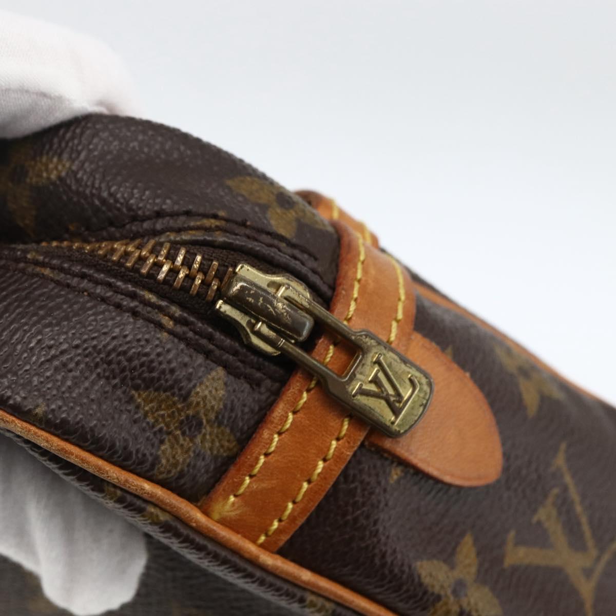 LOUIS VUITTON Monogram Compiegne 23 Clutch Bag M51847 LV Auth ep13753