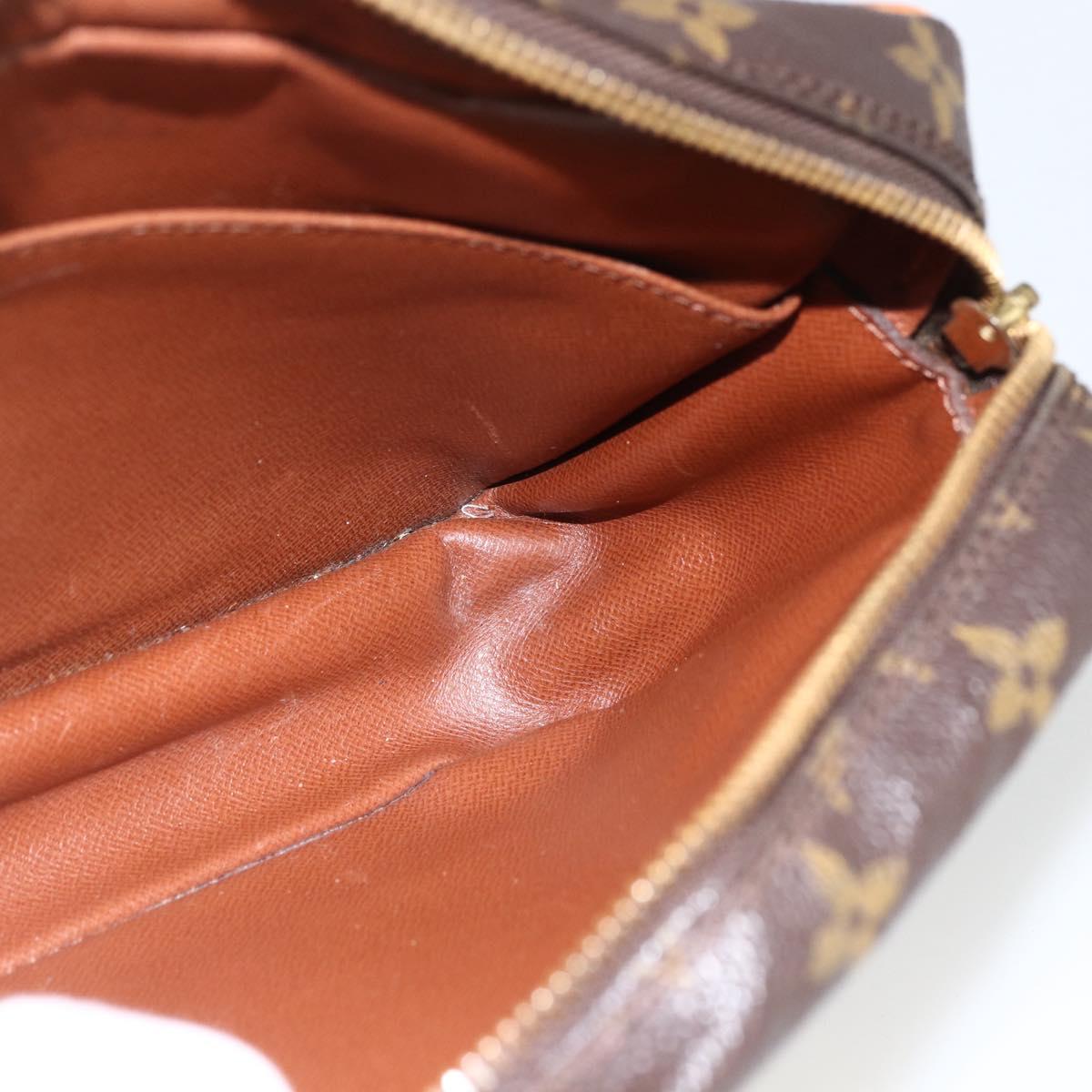 LOUIS VUITTON Monogram Compiegne 23 Clutch Bag M51847 LV Auth ep13753