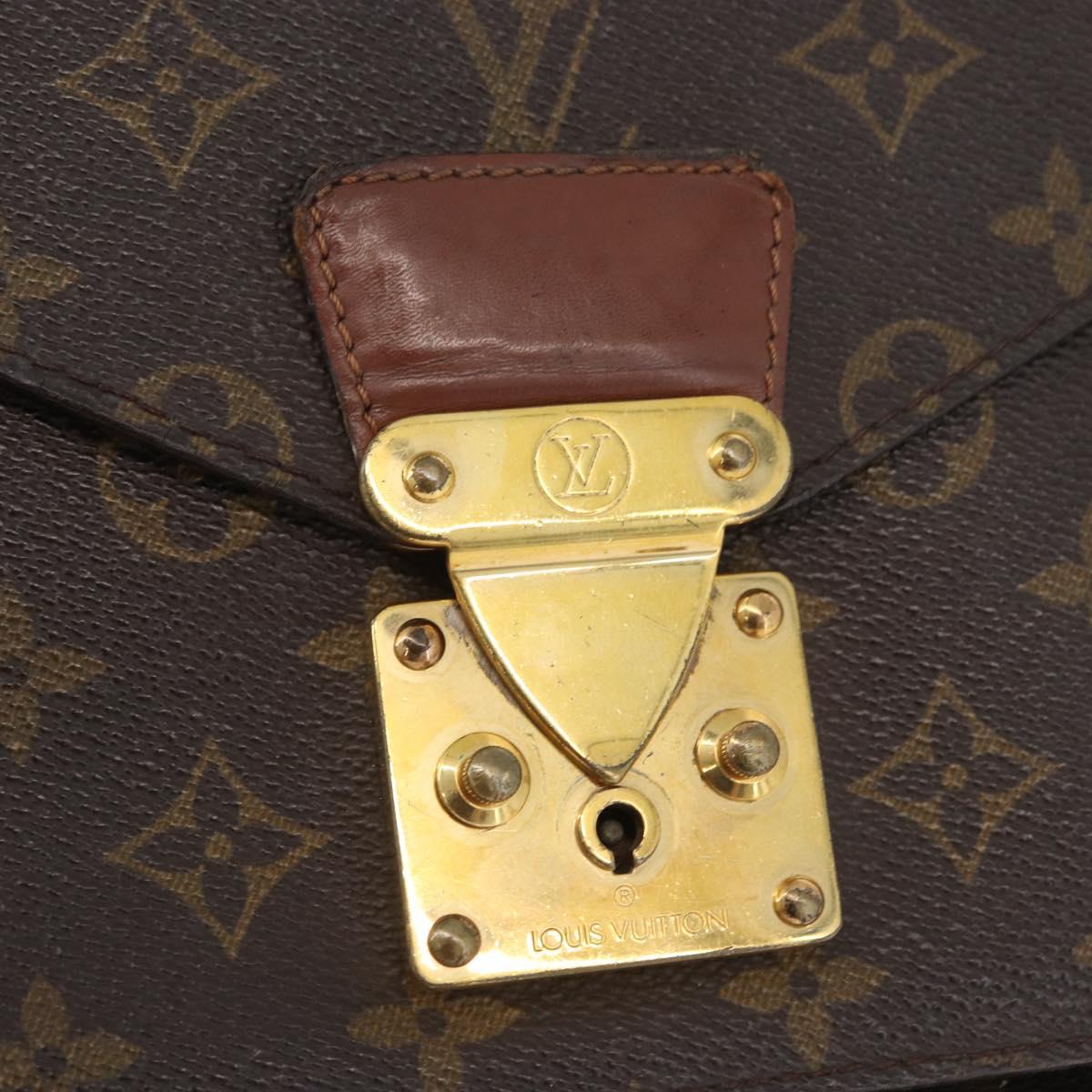 LOUIS VUITTON Monogram Monceau 28 Hand Bag M51185 LV Auth ep13764