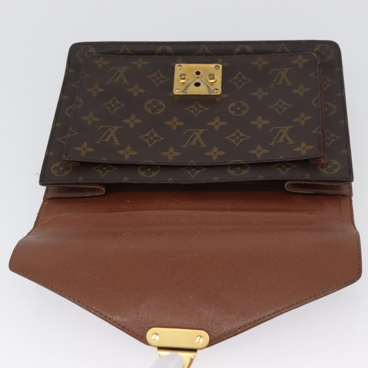 LOUIS VUITTON Monogram Monceau 28 Hand Bag M51185 LV Auth ep13764