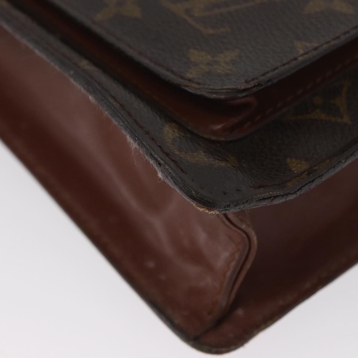 LOUIS VUITTON Monogram Monceau 28 Hand Bag M51185 LV Auth ep13764
