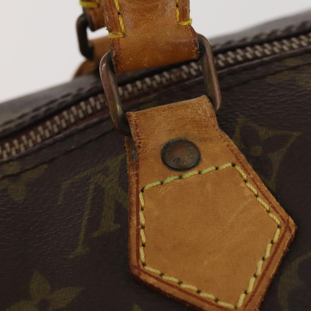 LOUIS VUITTON Monogram Speedy 40 Hand Bag M41522 LV Auth ep13768