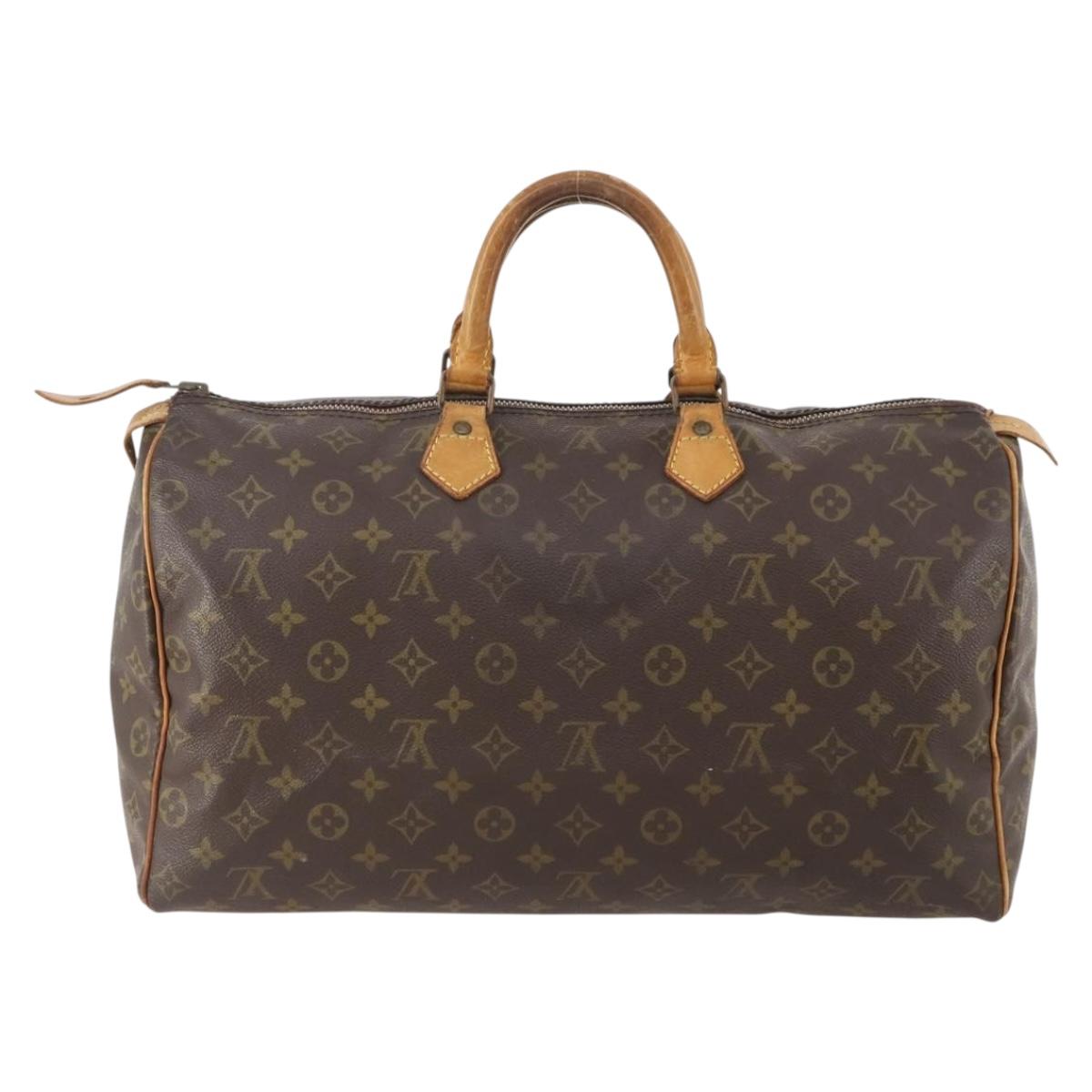 LOUIS VUITTON Monogram Speedy 40 Hand Bag M41522 LV Auth ep13768
