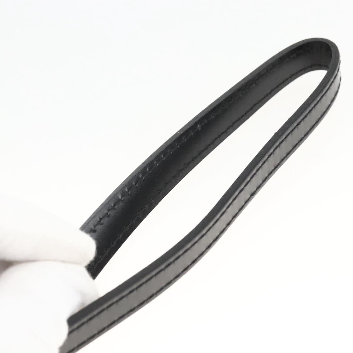 LOUIS VUITTON Epi Serie Dragonne Clutch Bag Black Noir M52612 LV Auth ep13784