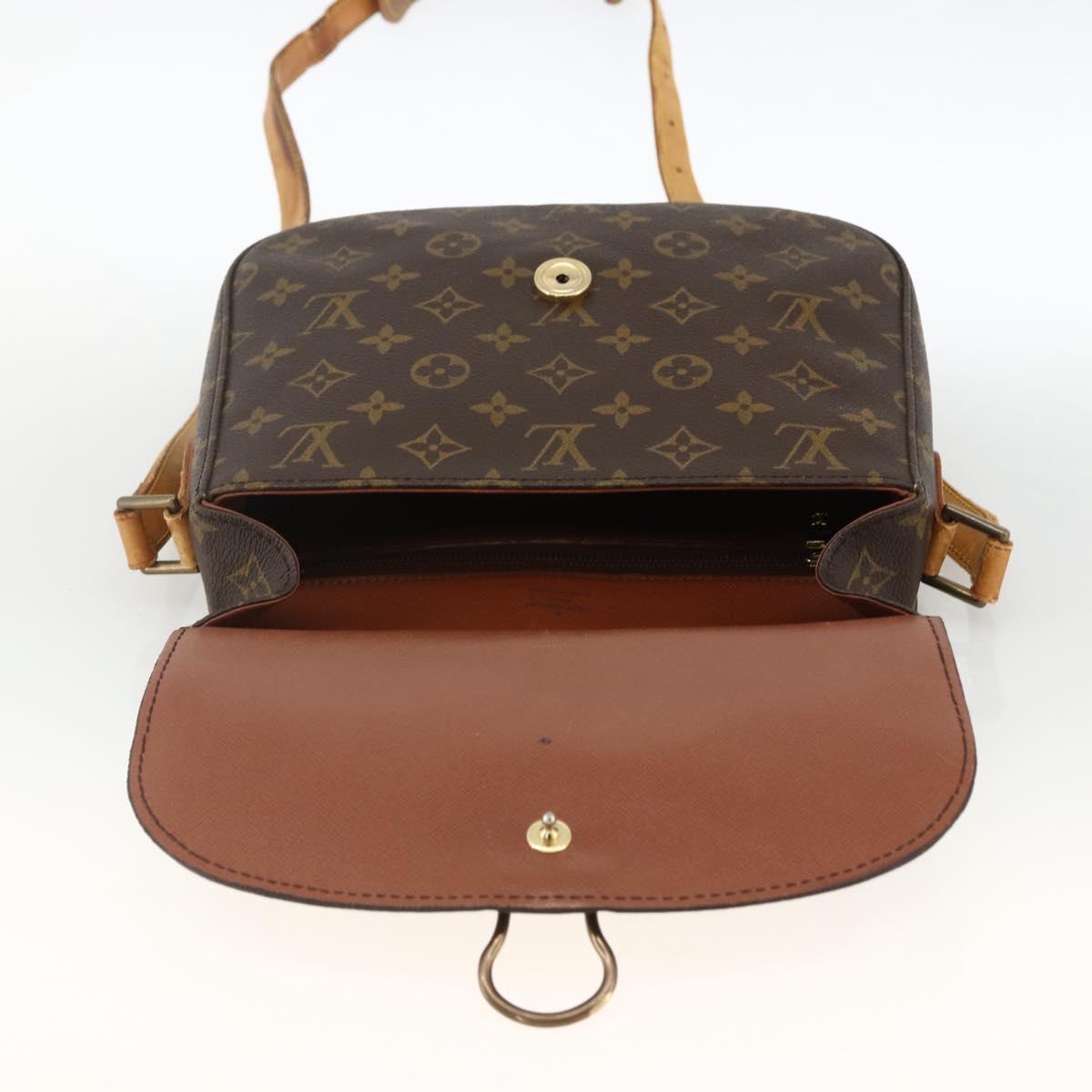 LOUIS VUITTON Monogram Saint Cloud GM Shoulder Bag M51242 LV Auth ep13803