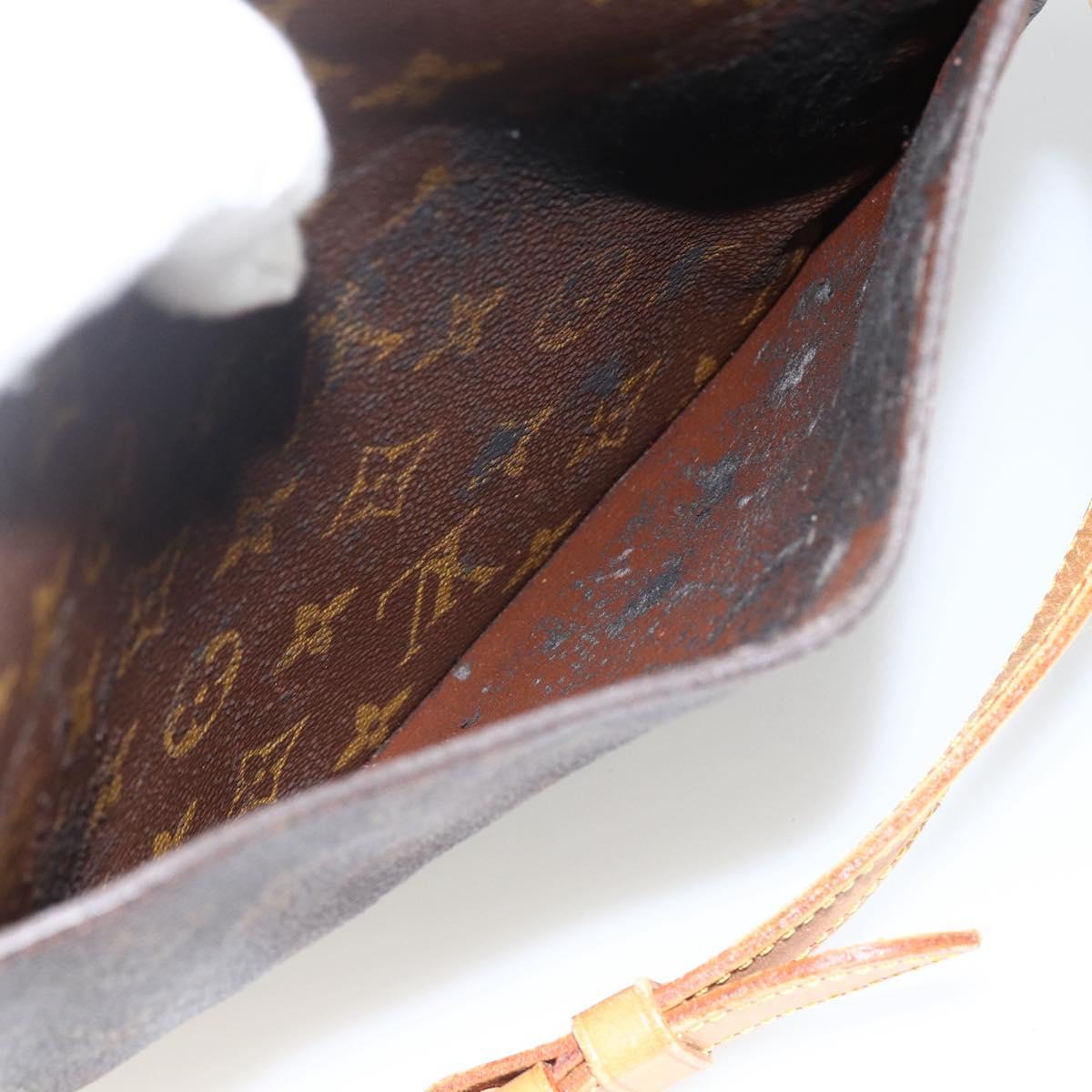 LOUIS VUITTON Monogram Saint Cloud GM Shoulder Bag M51242 LV Auth ep13803