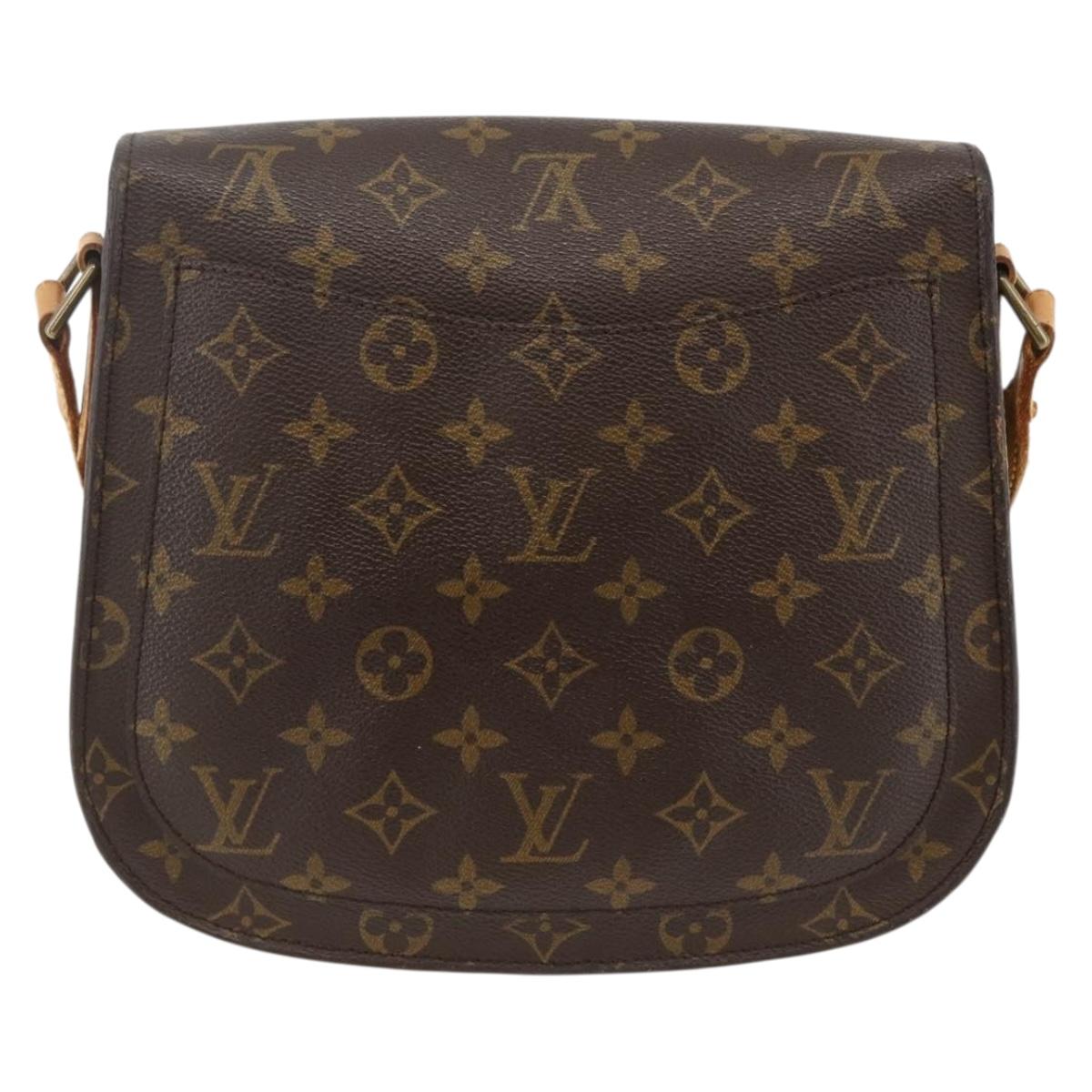 LOUIS VUITTON Monogram Saint Cloud GM Shoulder Bag M51242 LV Auth ep13803