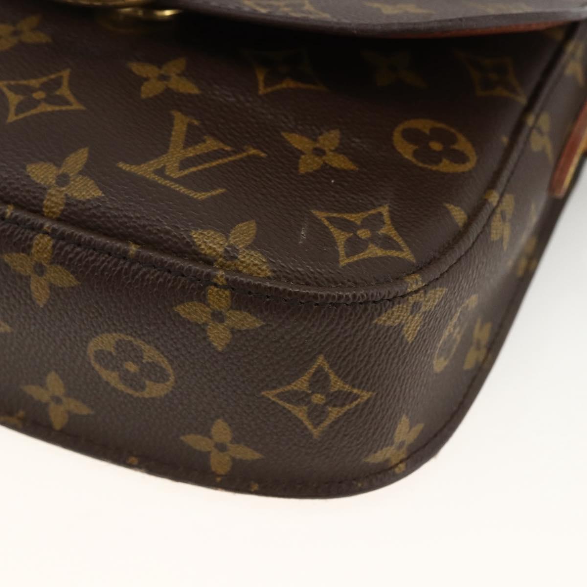 LOUIS VUITTON Monogram Saint Cloud MM Shoulder Bag M51243 LV Auth ep13805