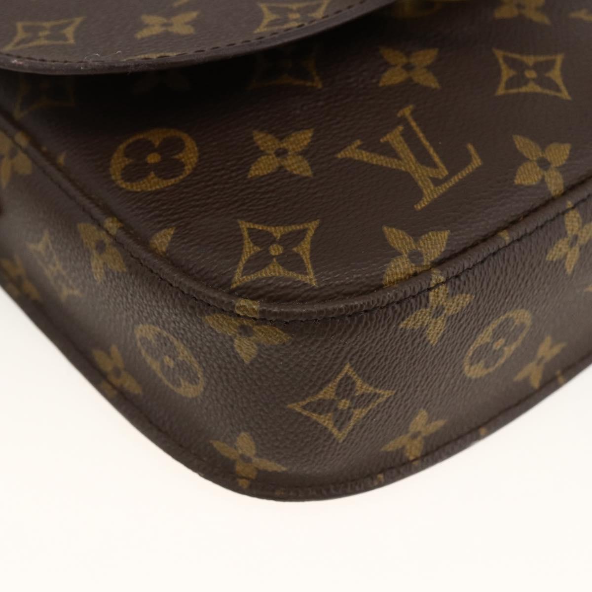 LOUIS VUITTON Monogram Saint Cloud MM Shoulder Bag M51243 LV Auth ep13805
