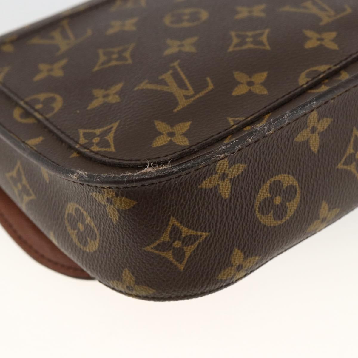 LOUIS VUITTON Monogram Saint Cloud MM Shoulder Bag M51243 LV Auth ep13805