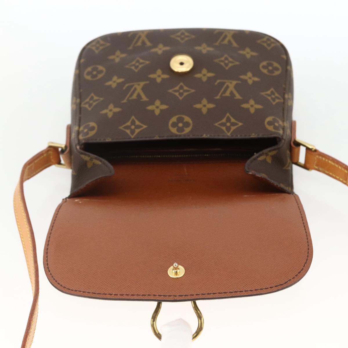 LOUIS VUITTON Monogram Saint Cloud MM Shoulder Bag M51243 LV Auth ep13805