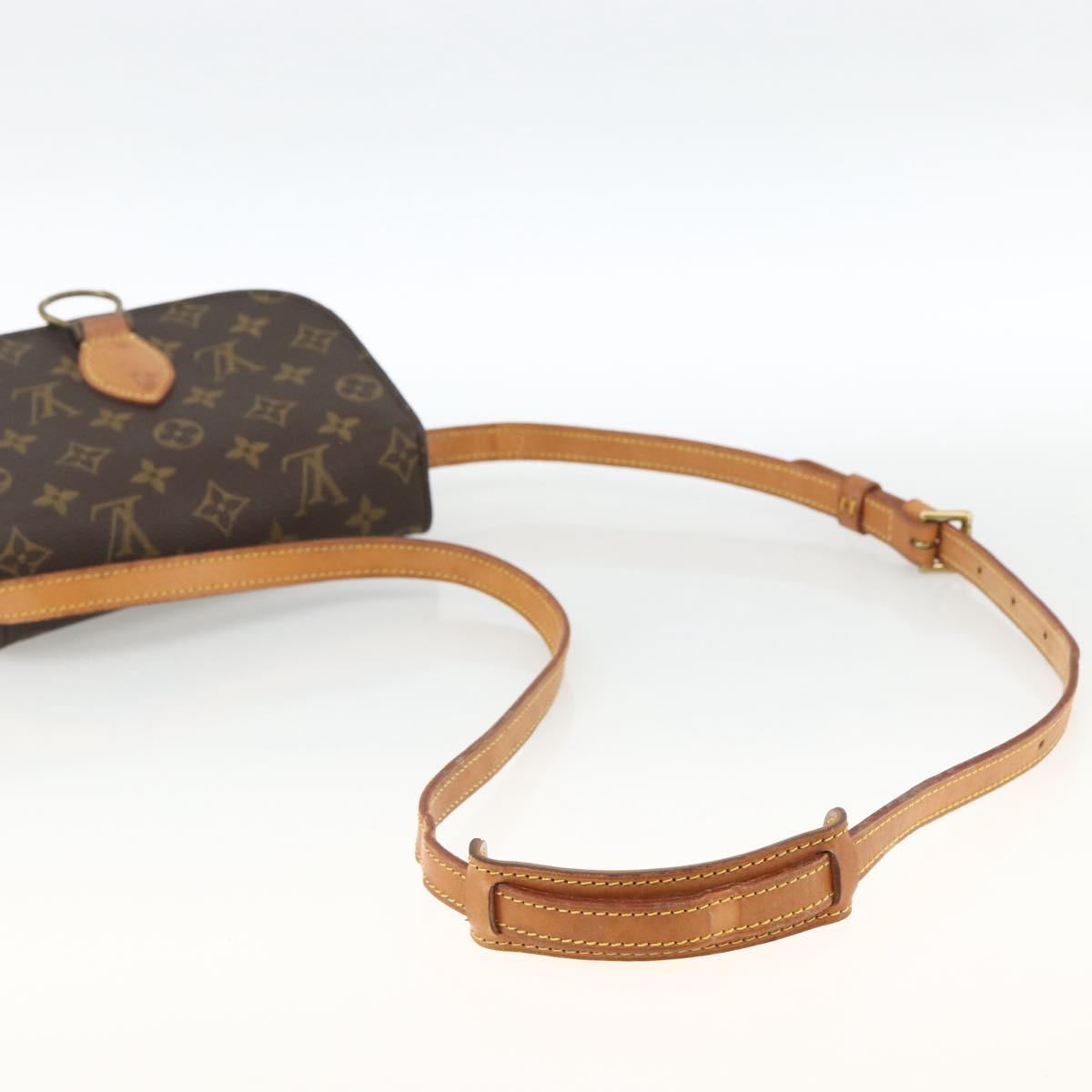 LOUIS VUITTON Monogram Saint Cloud MM Shoulder Bag M51243 LV Auth ep13805